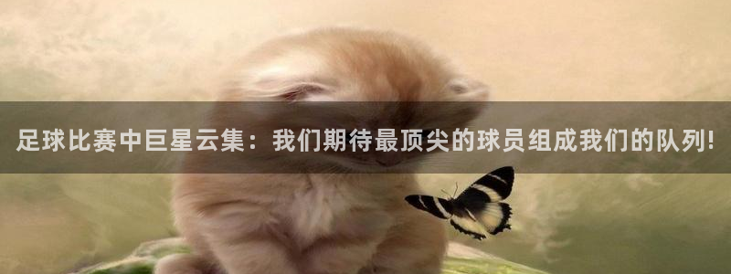  足球比赛中巨星云集：我们期待最顶尖的球员组成我们的队列!