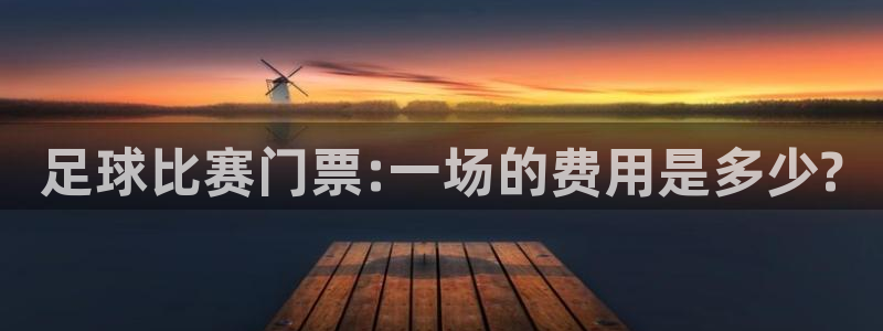 足球比赛门票:一场的费用是多少?