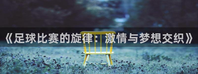  《足球比赛的旋律：激情与梦想交织》